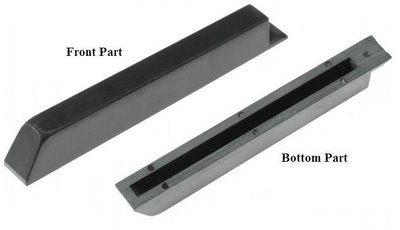 Plastic sharp keys